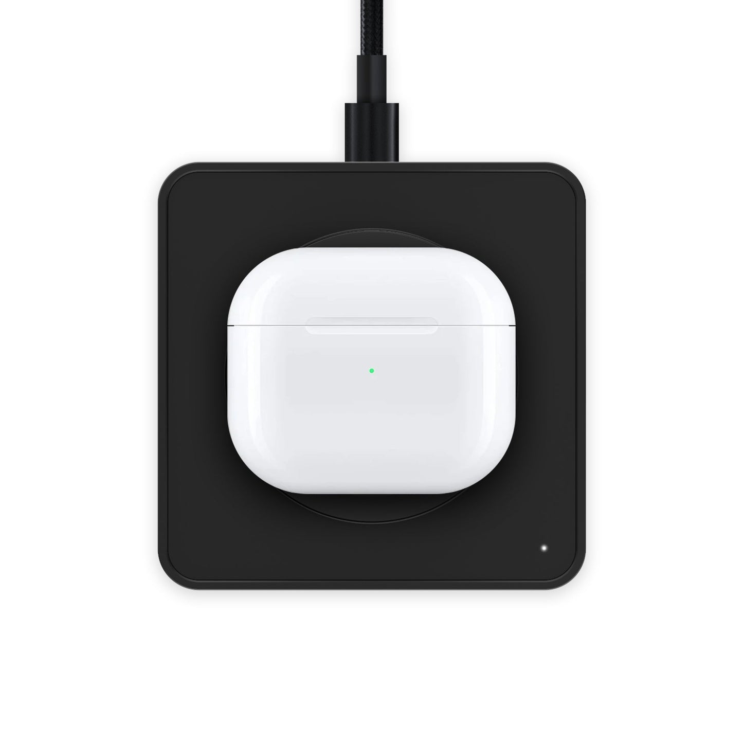Matte Black Wireless Charging Pad